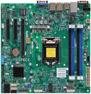 Supermicro X10SLL-F uATX Server Motherboard LGA 1150 DDR3 1600