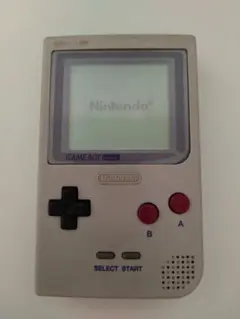 【動作確認済】Nintendo Game Boy Pocket グレー 初代