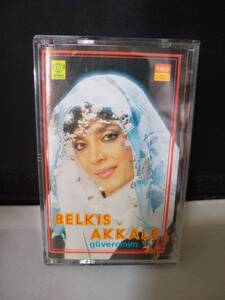 T1267 カセットテープ【トルコ音楽 BELKIS AKKALE [GUVERCINIM]】