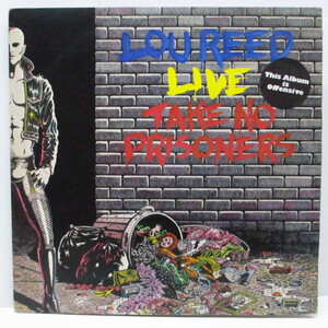 LOU REED-Live Take No Prisoners (UK オリジナル 2xLP/黒ステッカー付き見開ジャケ