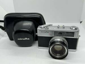 良品 MINOLTA ミノルタ HI-MATIC 7S レンジファインダー シャッターOK【HY100】