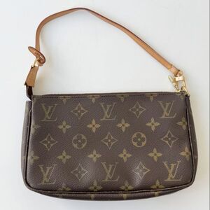 ◆ ルイ ヴィトン LOUIS VUITTON モノグラム ポシェット アクセソワール ポーチ M40712 ミニ ハンドバッグ レディース かばん