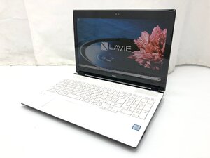 美品★NEC 日本電気 LAVIE ノートPC 15.6型 FHD Windows10Home i3 7100U 2.40GHz 4GB HDD1TB PC-NS350HAW-E3 1円～ 11057N