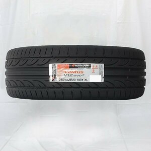 送料無料 245/45R20 103Y XL HANKOOK ハンコック VENTUS V12EVO2 K120 22年製 正規品 新品 サマータイヤ 1本価格 【セール品】