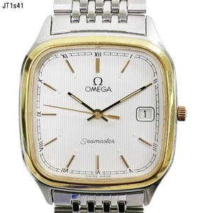 JT1s41 腕時計 OMEGA Seamaster クォーツ 現在不動 60サイズ