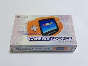 美品 ゲームボーイアドバンス 本体 GBA オレンジ GAMEBOY ADVANCE console ゲームボーイ アドバンス Nintendo 