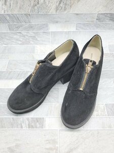 ◇ MAJESTIC LEGON マジェスティックレゴン シンプル 厚底 ヒール パンプス サイズL ブラック レディース P