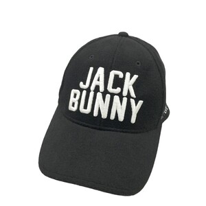 JACK BUNNY ジャックバニー ウール混 キャップ ブラック系 FR [240101231734] ゴルフウェア