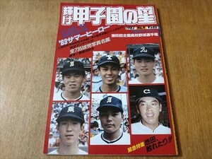 輝け甲子園の星　1983年　No.4　