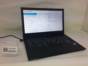 ジャンク/ VAIO VJS131 Intel Core i3-6100U メモリ4.1GB SSD128.03GB 【G23437】