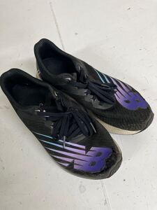 送料込み☆new balance ニューバランス☆ スニーカー 靴☆黒 ブラック レディース 23.5cm #61024mt593