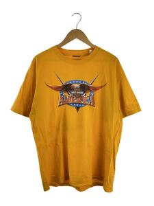 HARLEY DAVIDSON◆Tシャツ/コットン/YLW