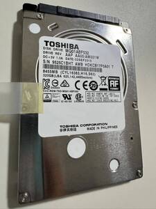 TOSHIBA 東芝 HDD SATA 320GB ハードディスク harddisk PC ハードディスク 動作確認済み 202409281814 2.5インチ