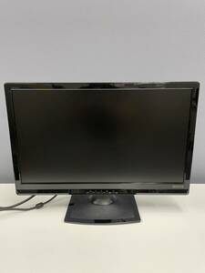 ［中古品］ IO・DATA LCD-AD202XB-M2 20インチワイド 液晶モニター スタンド付き 通電確認済み no55 ①