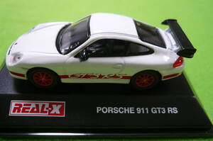 【希少・新品】REAL-X1/72 ミニカーコレクション★ PORSCHE 911 GT3 RS ☆ ホワイト