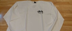 STUSSY HONOLULU ステューシー ホノルル ハワイ限定　ホワイト　長袖　ロンT ロング　Tシャツ　白 ロゴ　XL 