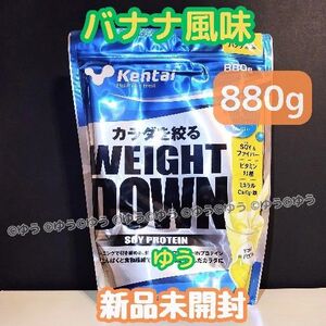 Kentai ケンタイ　ウェイトダウン ソイプロテイン バナナ風味 880g　13時発送