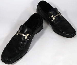 Ermenegild Zegna , ローファ , ブラック , 5 1/2EE(24cm位)中古