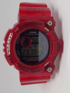 【送料無料】G-SHOCK FROGMAN GW-203K RED Dolphin & Whale Eco-Research Network CASIO 赤スケルトン ※本体のみ【日本郵便発送】