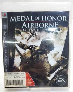 §　A49068　【動作未確認】　PS3　プレイステーション3　メダルオブオナーエアボーン　MESAL OF HONOR AIRBORNE　中古品