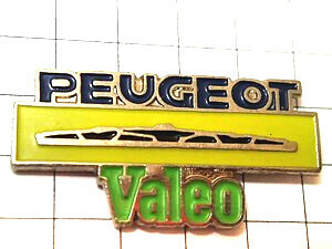 ピンバッジ・プジョー車ヴァレオ PEUGEOT VALEO FRANCE◆フランス限定ピンズ◆レアなヴィンテージものピンバッチ