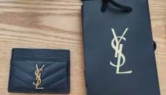 【雷市場（ポンジャン）商品韓国直送】 YVES SAINT LAURENT(イヴ・サンローラン) カードウォレット 正規品