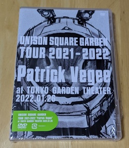 DVD UNISON SQUARE GARDEN Tour 2021-2022 Patrick Vegee 東京ガーデンシアター ライブ音源CD付き 美品