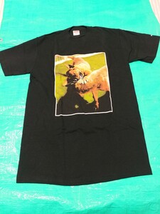 レア わりと初期 Supreme dog fight tee 黒 M シュプリーム Tシャツ 闘犬 フォト