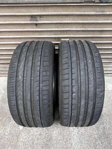 ファルケン アゼニス FALKEN AZENIS FK453 245/35/R21 96Y 中古タイヤ 2本セット バリ溝 21インチ