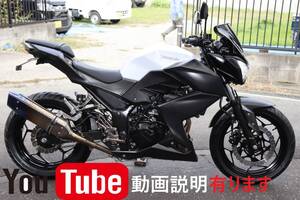 ★Z250★ETC装備★トリックスターマフラー★快調セル一発！キレイ★詳細画像多数掲載★動画で車両説明しています★検索）mt-25 cb250r