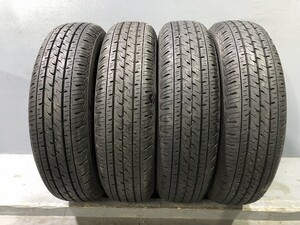 9.5分山程(PS6L300) 145/80R12 80/78N LT BRIDGESTONE ECOPIA R710 2019年 4本 夏タイヤ 送料無料