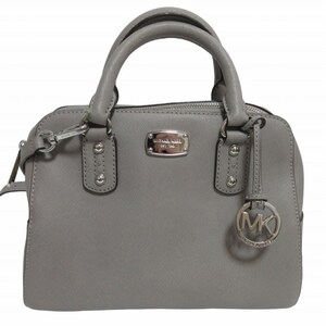 マイケルマイケルコース Michael michael kors 2WAY ショルダーバッグ ハンドバッグ 斜め掛け グレー×シルバー金具 0513■GY14 レディー