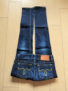 27インチ新品同様【MOUSSY】Rebirth SKINNY　インディゴスキニーデニム希少サイズ