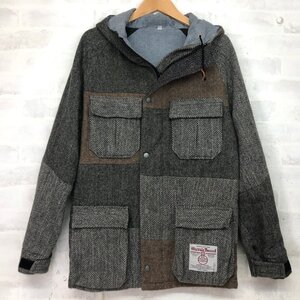 KMK × Harris Tweed キングリーマスク ハリスツイード コラボ マウンテンパーカー SIZE: M グレー系 MH632024091601