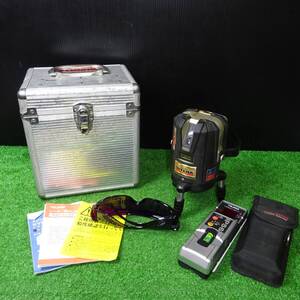 【中古品】〇タジマ(TAJIMA) レーザー墨出し器 GT3R-Xi 矩・横 GT3R-XI　受光器付き【岩槻店】