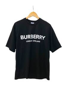 BURBERRY (バーバリー) LETCHFORD TAV S/S 半袖Tシャツ クルーネック ロゴプリント 8026016 M ブラック メンズ/027