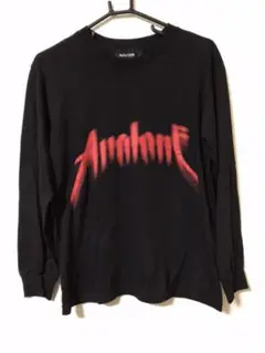 AVALONE メンズ ブラック ロングTシャツ