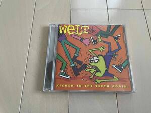 ★Welt『Kicked In The Teeth Again』CD★pop punk/lillingtons/queers/screeching weasel/snuffy smile