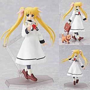 中古フィギュア figma フェイト・テスタロッサ 制服Ver.「魔法少女リリカルなのはA’s」