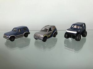 送料無料　トミカ　三菱　パジェロ　ミニカー　セット　中国製　tomica MITSUBISHI PAJERO ビッグフット　ラリーカー