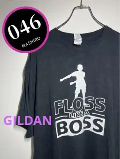 フロッサーダンス　Tシャツ　黒　GILDAN