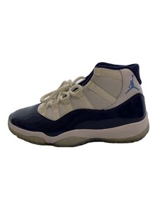 NIKE◆AIR JORDAN 11 RETRO/エアジョーダンレトロ/ホワイト/378037-123/26cm/WHT