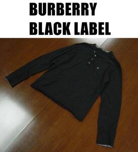 BURBERRY BLACK LABEL バーバリーブラックレーベル羊毛セーター/カットソー/サイズ２