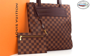 【美品】 ルイヴィトン LouisVuitton ダミエ クリフトン メンズ レディース ショルダーバック ブラウン N51149 肩掛け 鞄 DAMIER BAG １円