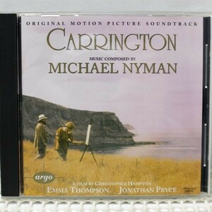 Michael Nyman / Carrington (Original Motion Picture Soundtrack) [POCL-1627]CD 何枚でも送料一律