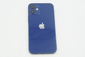 【全額返金保証】【最速発送】iPhone 12 mini MGDP3J/A /128GB /ブルー docomo 白ロム 動作確認済