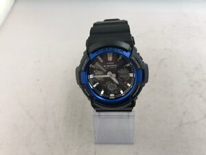 【CASIO　G-SHOCK】カシオ　ジーショック　5444　GAWー100B　チャコール×ブラック×ブルー　電波ソーラー　腕時計　SY02-ELD