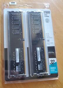 365-390 新品 ESSENCORE DDR4-3200 (PC4-25600 ) デスクトップ用メモリ 288pin DIMM 16GB 2枚組 KD4AGU880-32N220D