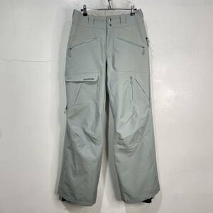 ☆送料無料☆Patagonia☆パウダーボールパンツ☆グレー系☆メンズS☆H2no☆スボーボードスキー☆I23