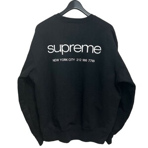 シュプリーム SUPREME　 NYC Crewneck バックロゴプリントクルーネックスウェットシャツ 商品番号：8071000131362-071S-TRM